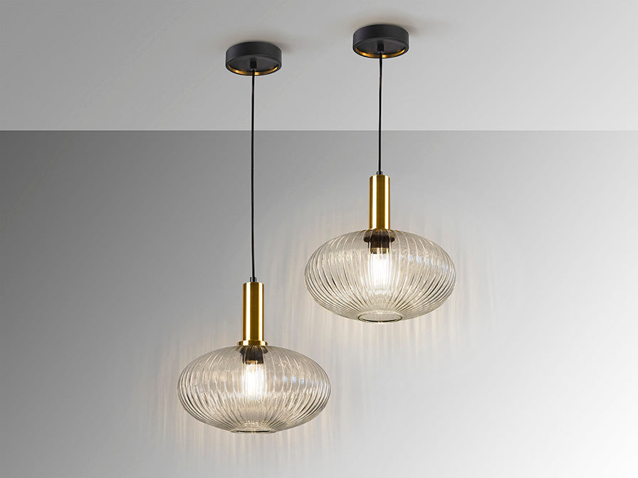 
Suspension design à intensité variable « Norma », à 1 lumière - Ø 30 cm