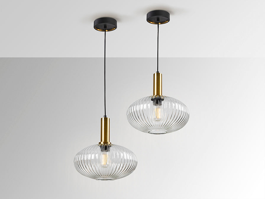 
Suspension design à intensité variable « Norma », à 1 lumière - Ø 30 cm