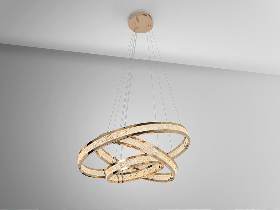 
LED Design Hängelampe „Lorian“ mit Fernbedienung