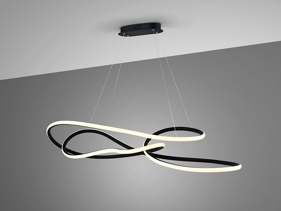 
Lampada a sospensione LED di design „Evania“ con telecomando