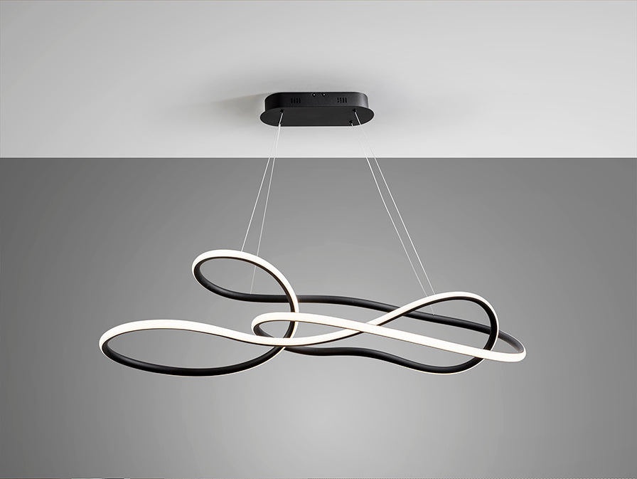 
Lampada a sospensione LED di design „Evania“ con telecomando