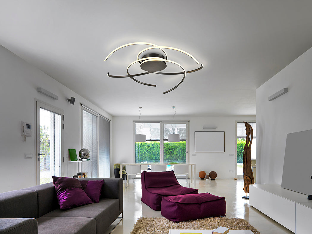 
LED Design Deckenlampe „Cadence“ mit Fernbedienung
