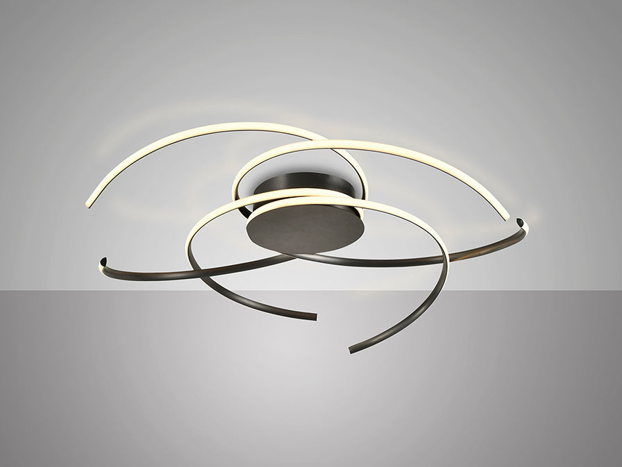 
Lampada da soffitto di design LED „Cadence“ con telecomando