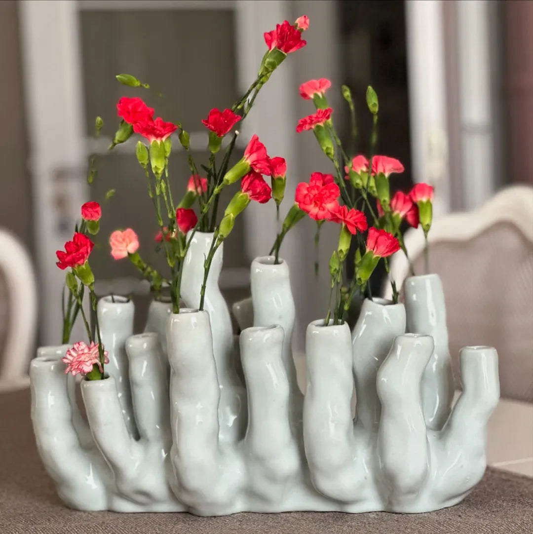 
Vaso di design „Coral Reef“ - Bianco