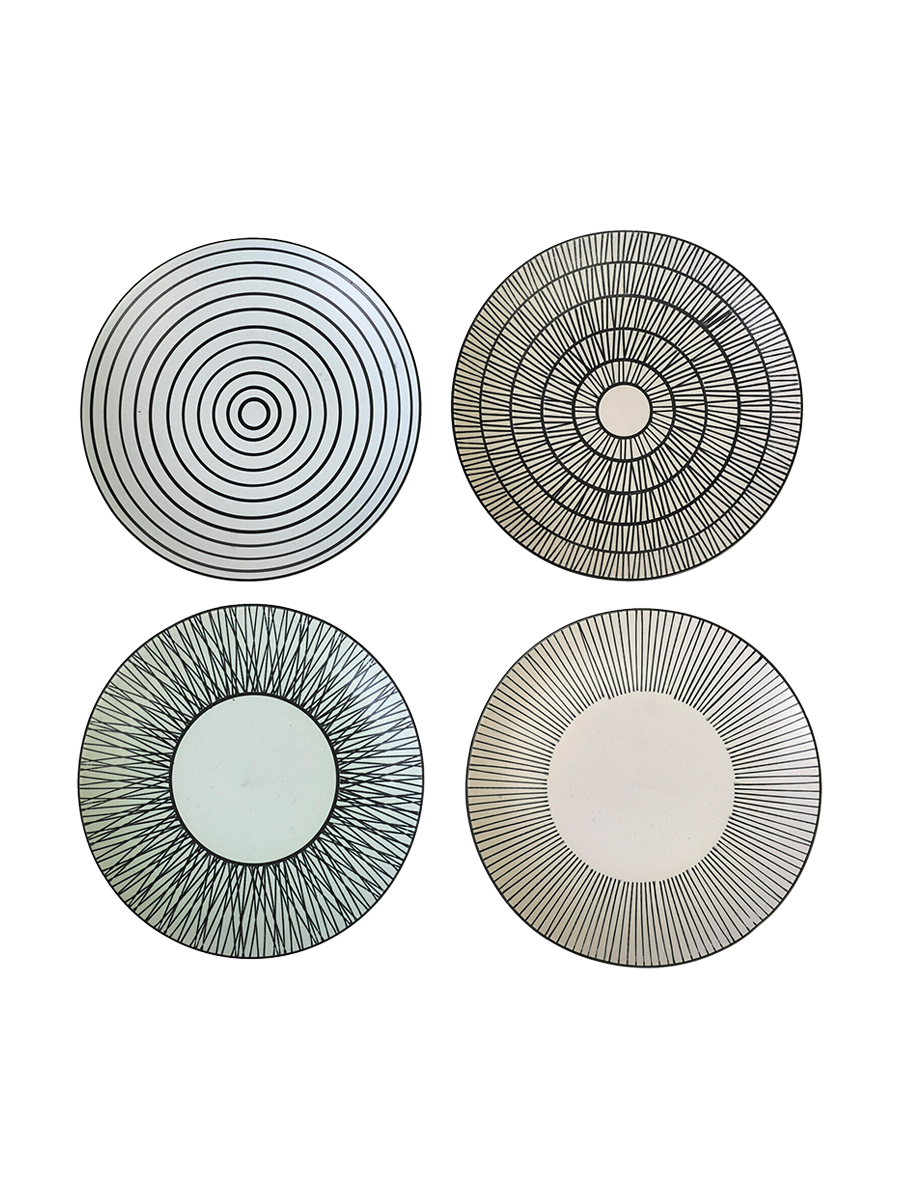 
4-teiliges Design Teller-Set „Afresh“ Pastel Ø 27 cm
