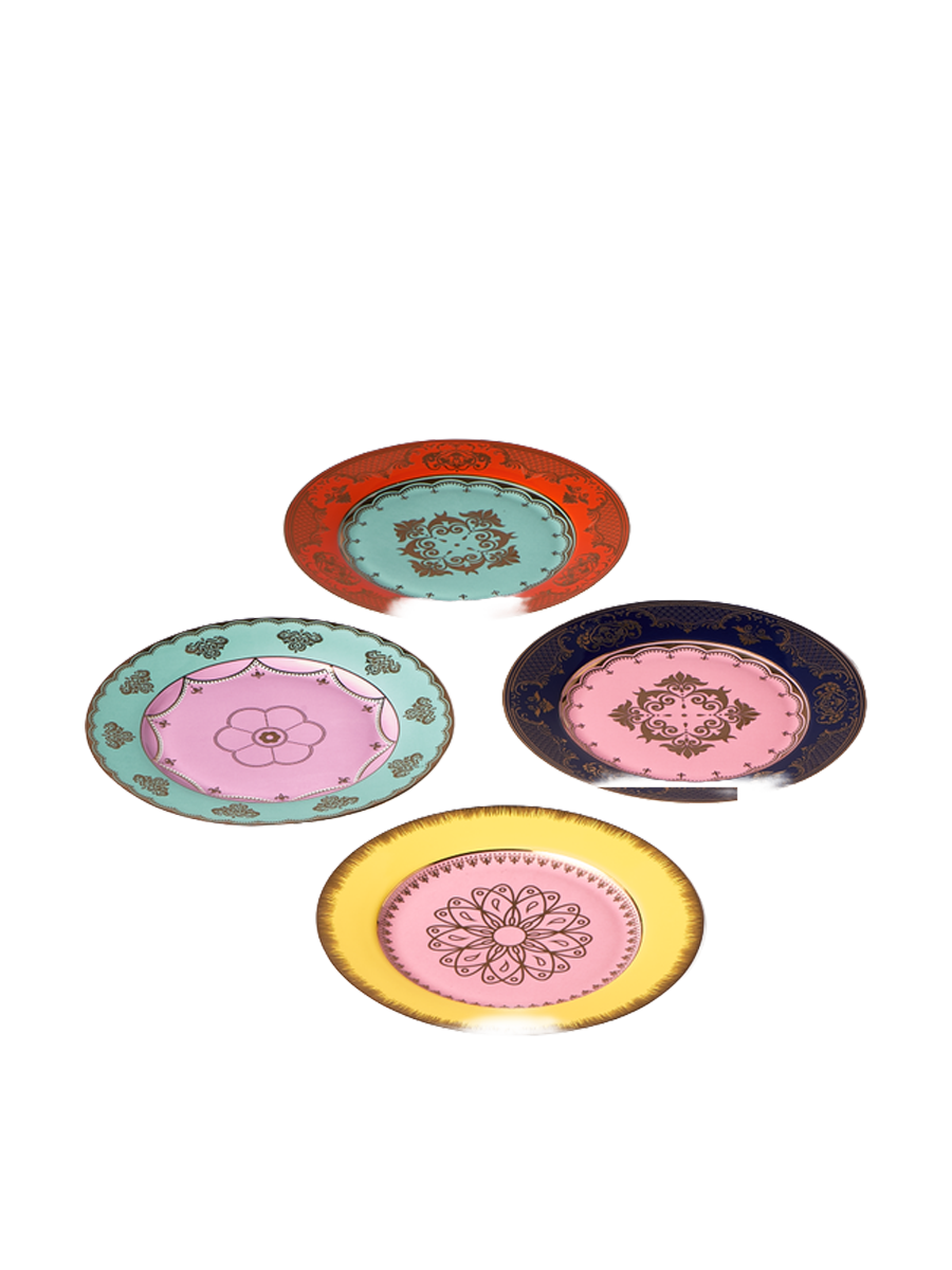 
4-teiliges Salat- & Dessertteller Set „Grandpa“