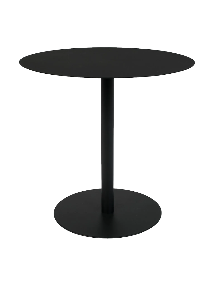 
Indoor/Outdoor Side Table "Snow", various sizes - Black / 35 cm diameter
