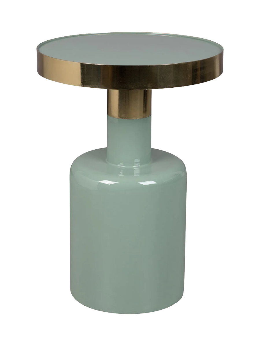 
Design Side Table "Glam" Ø 36 x 51 cm - Green