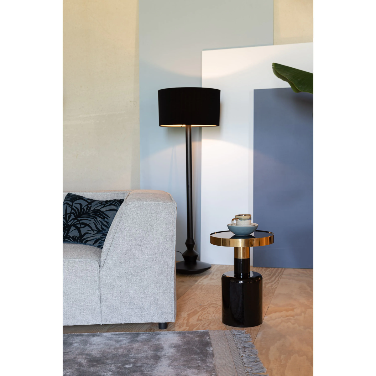 
Design Side Table "Glam" Ø 36 x 51 cm - Black