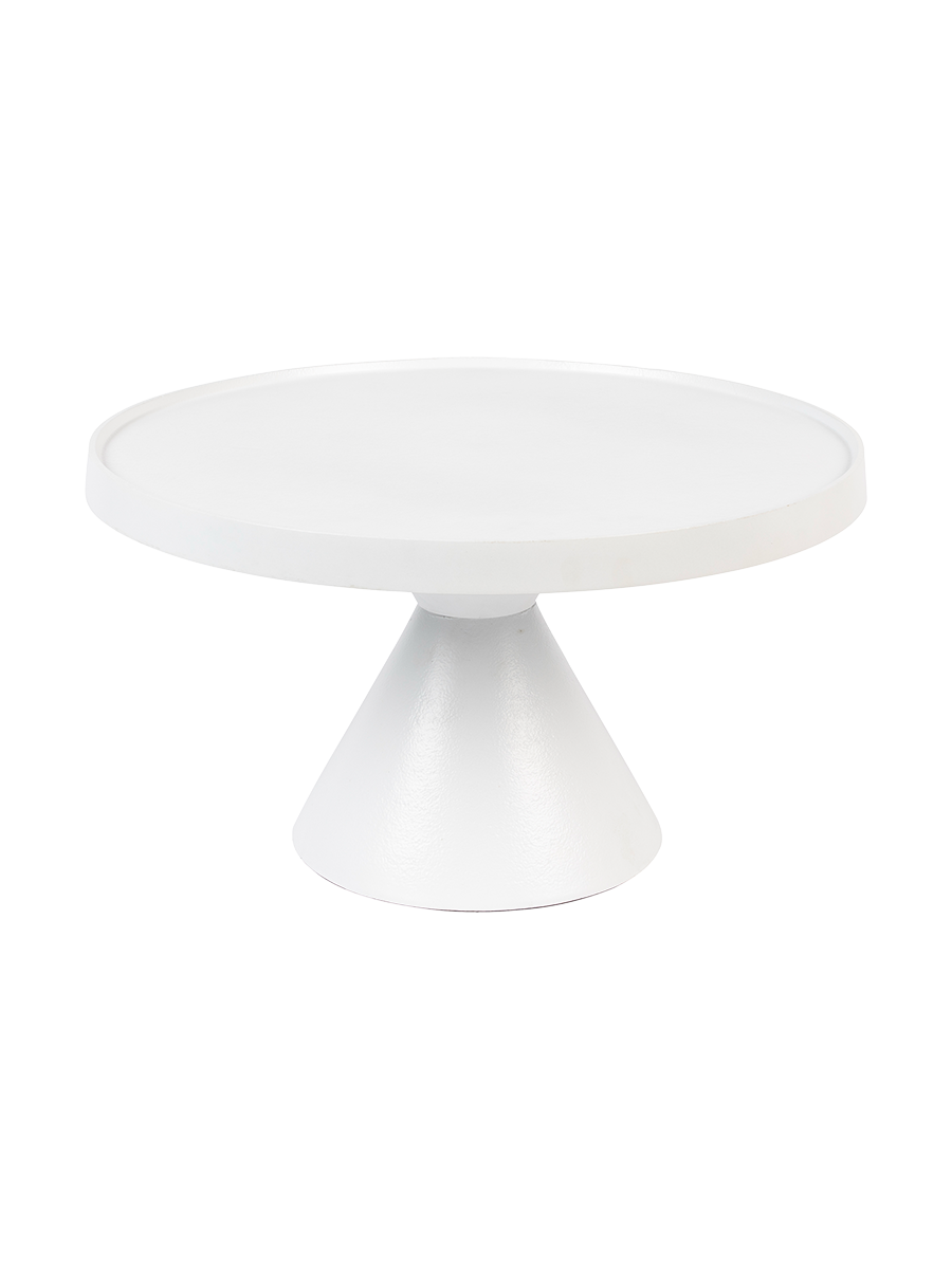 
Design Couch- und Beistelltisch „Floss“ Ø 60 cm - Schwarz