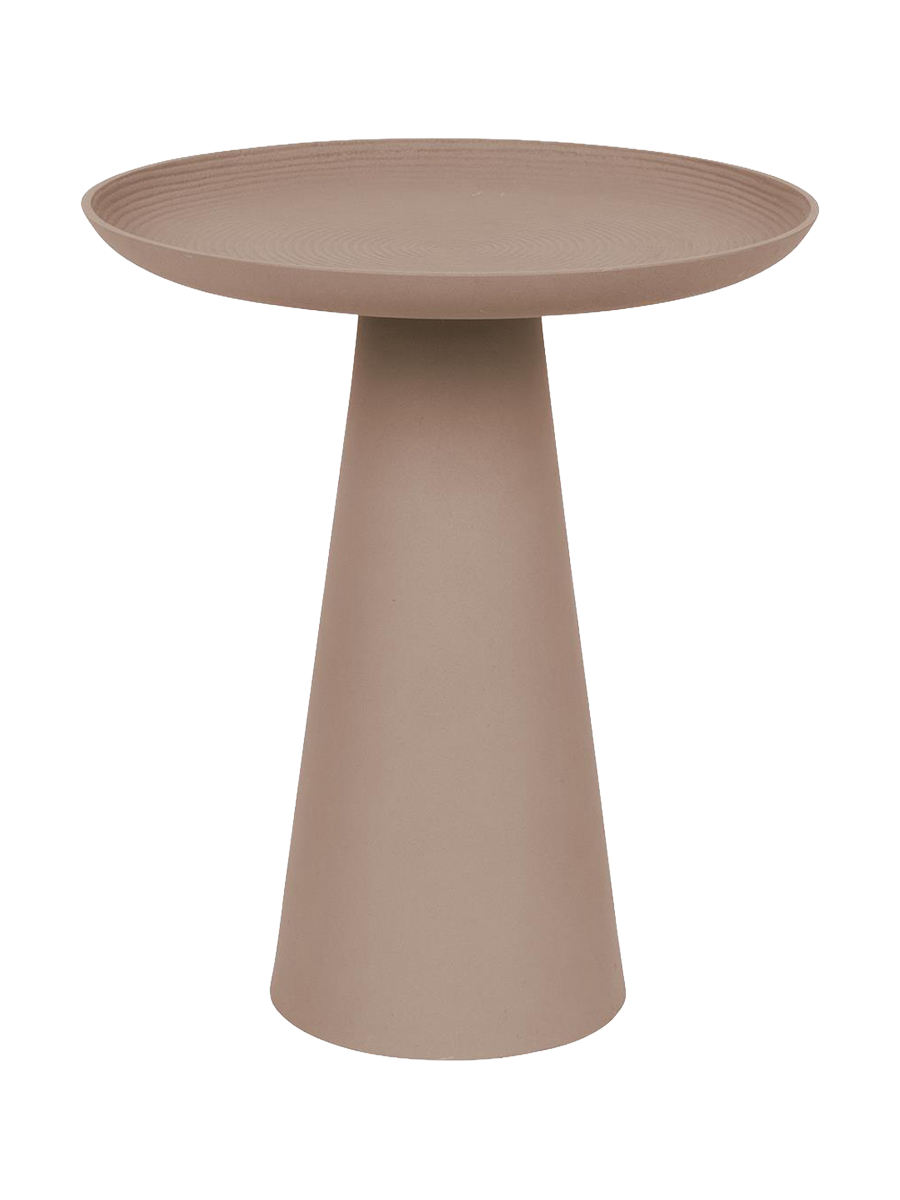 
Round Designer Side Table "Ringar", various sizes - Pastel pink / Ø 39.5 x height 45.5 cm
