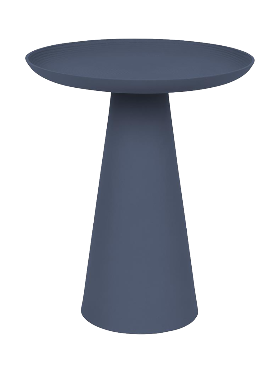 
Round Designer Side Table "Ringar", various sizes - Dark blue / Ø 34.5 x Height 41.5 cm