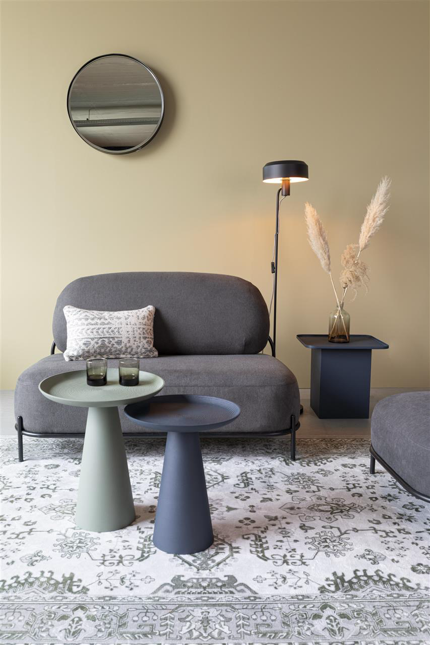 
Round Designer Side Table "Ringar", various sizes - Dark blue / Ø 34.5 x Height 41.5 cm