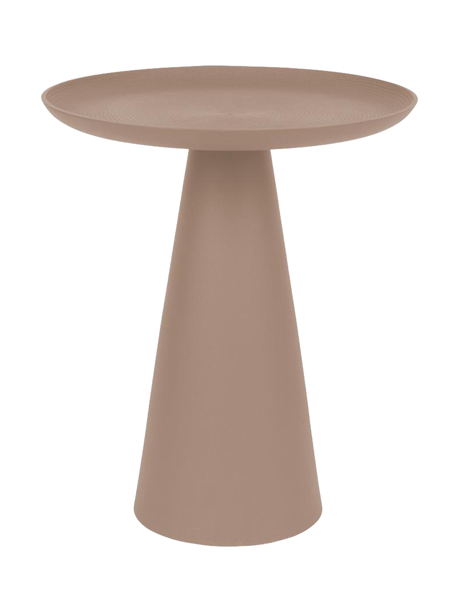 
Round Designer Side Table "Ringar", various sizes - Pastel pink / Ø 34.5 x Height 41.5 cm