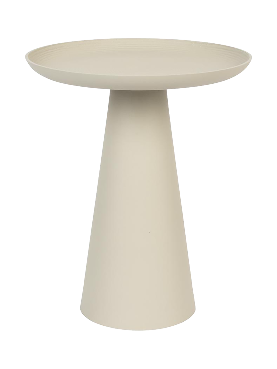 
Round Designer Side Table "Ringar", various sizes - Ivory / Ø 34.5 x Height 41.5 cm