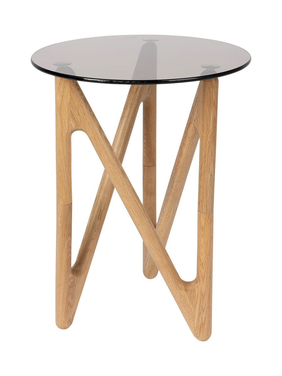 
Designer Side Table "Naia" - Natural