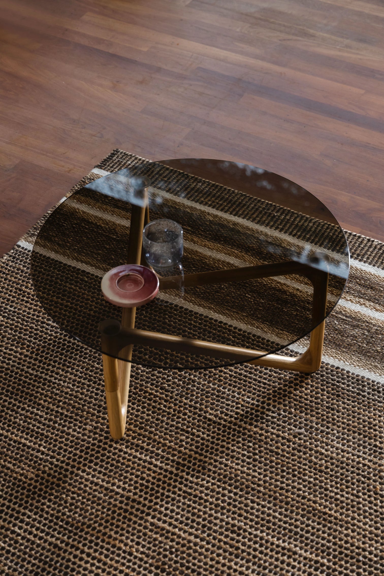 
Designer Coffee Table "Naia" - Ø 80 cm - Natural