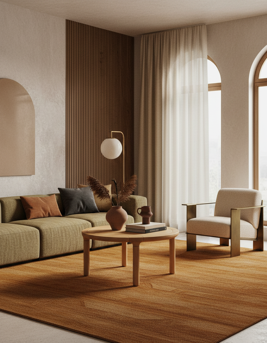 
Design Couchtisch „Storm“ - Natural