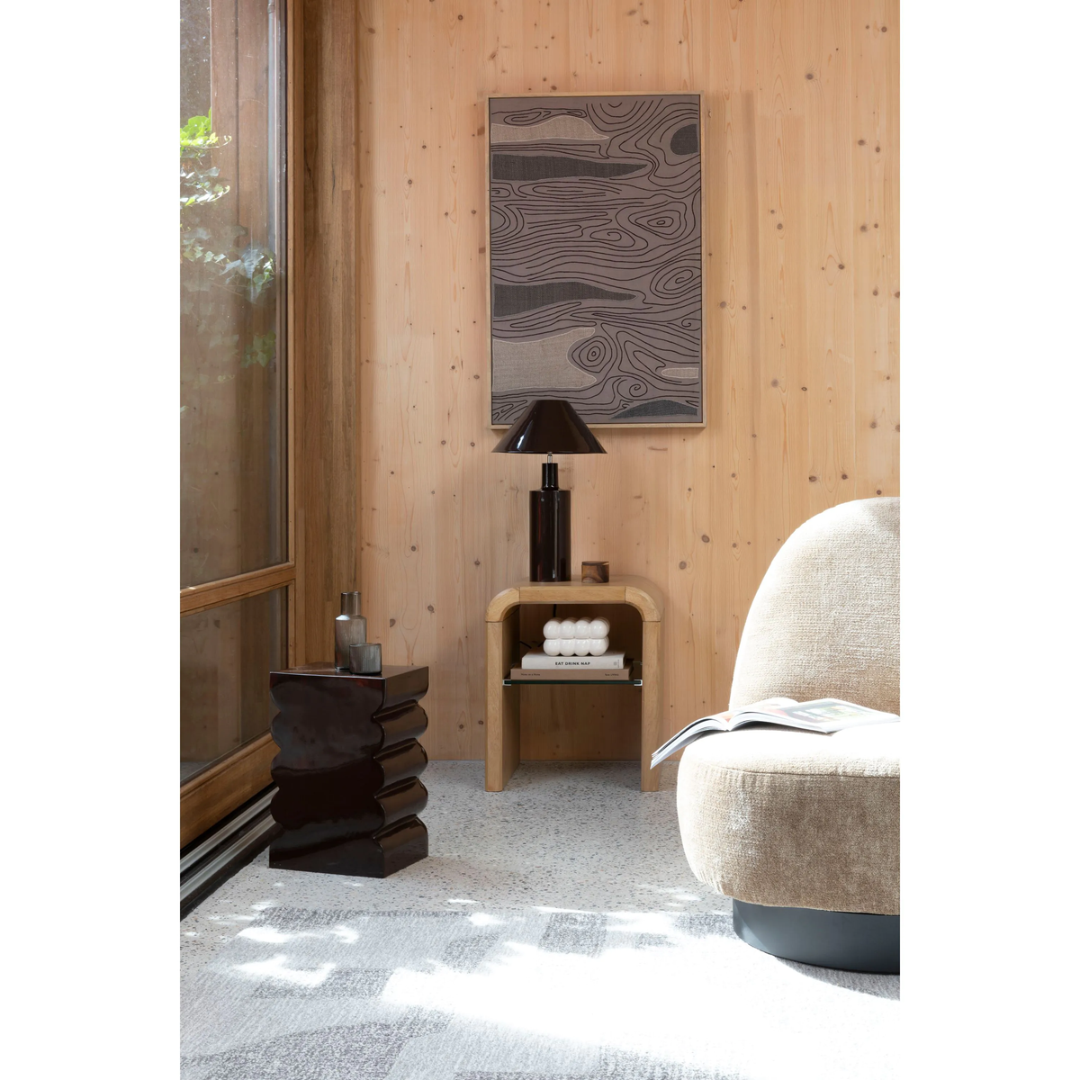 
Solid Design Side Table "Brave" 50 x 58 cm