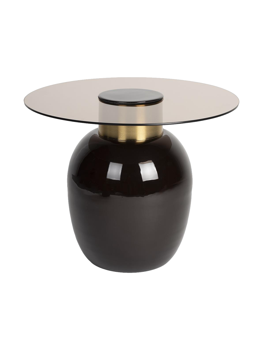 
Designer Side Table "Mohra", Various Sizes - Ø 50 x Height 40 cm