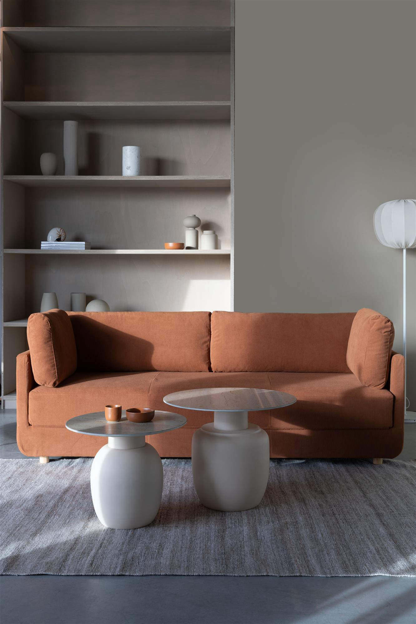 
Ceramic Design Side Table "Karula", various sizes - Ø 60 x H 47 cm