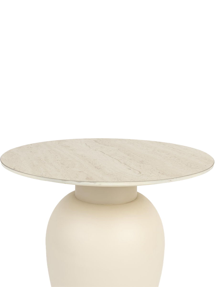 
Ceramic Design Side Table "Karula", various sizes - Ø 50 x Height 42 cm
