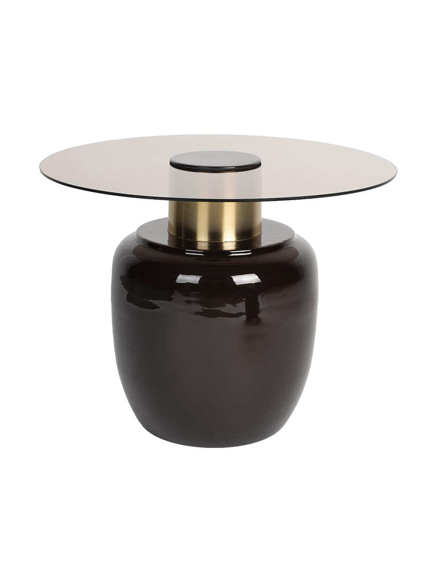 
Designer Side Table "Mohra", Various Sizes - Ø 59 x H 46 cm