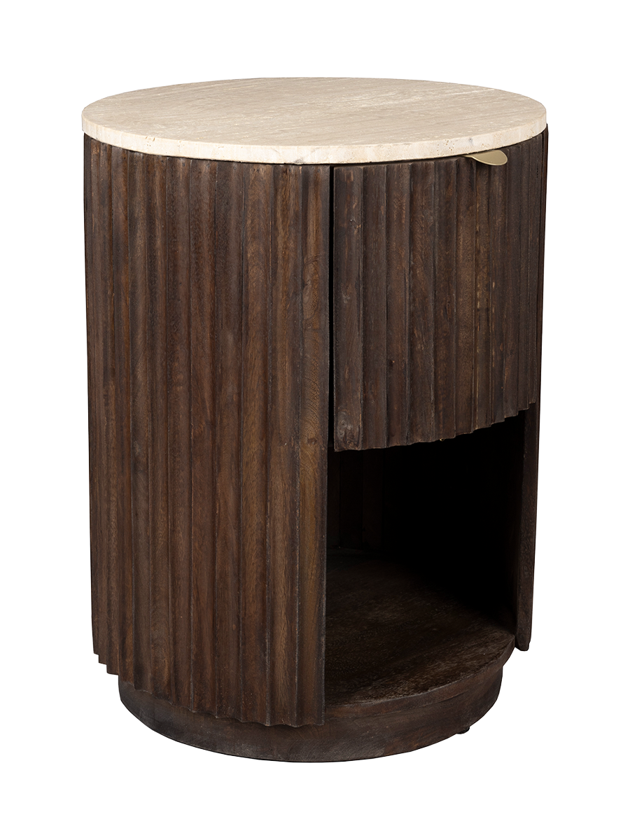 
Designer Side Table/Nightstand "Marlow" Ø 45 x 60 cm