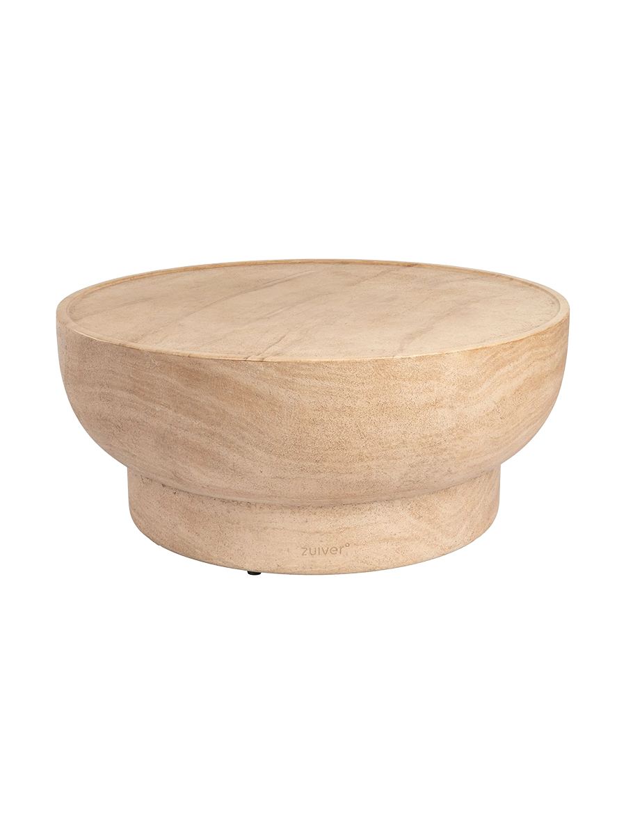 
Indoor/Outdoor Design Coffee Table "Noble Pill", various sizes - Round, Ø 80 cm