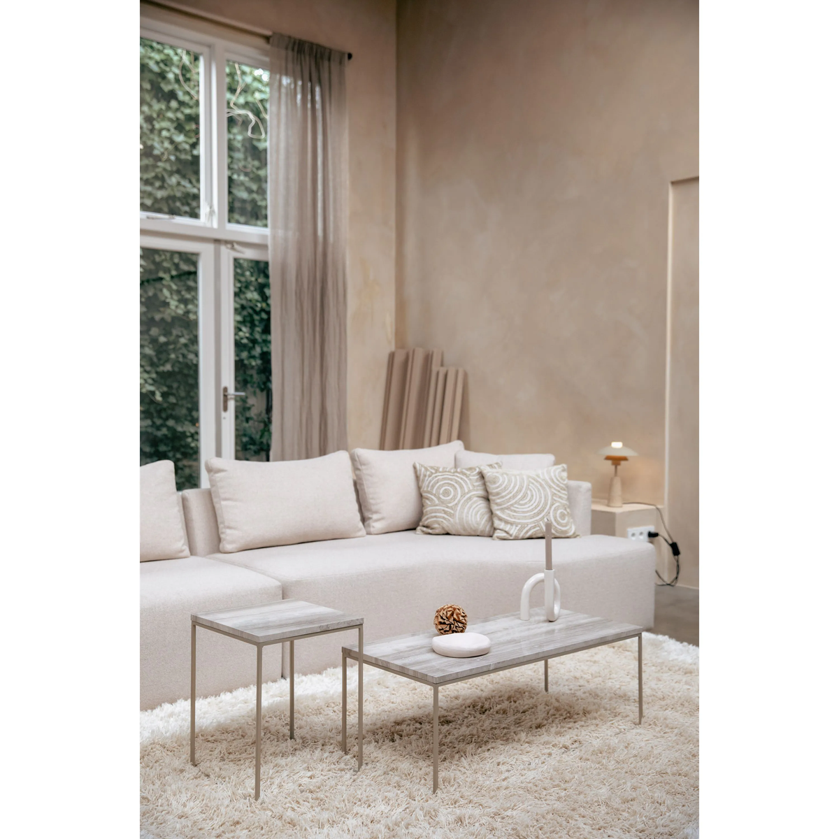
Marble Design Side Table "Stay"