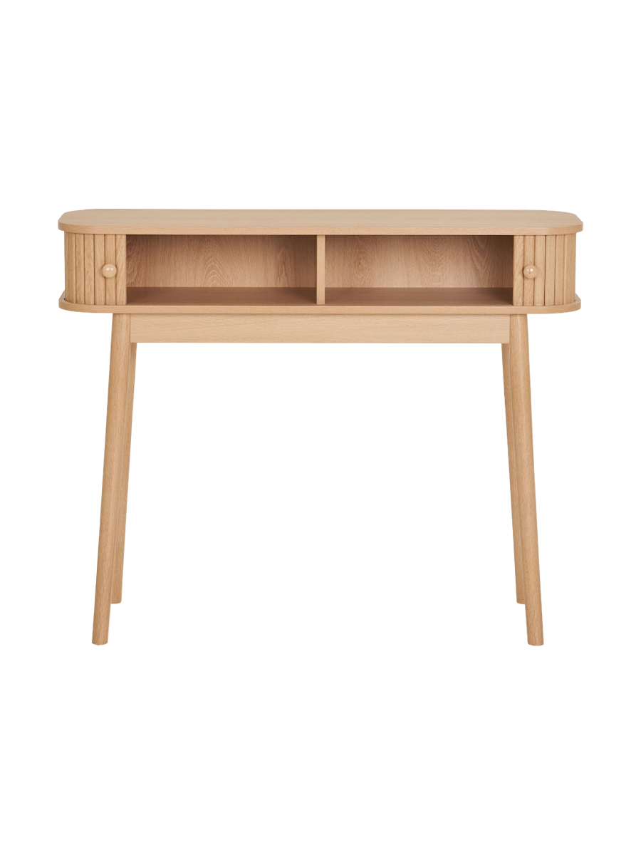 
Table console design « Niclas » - Naturel