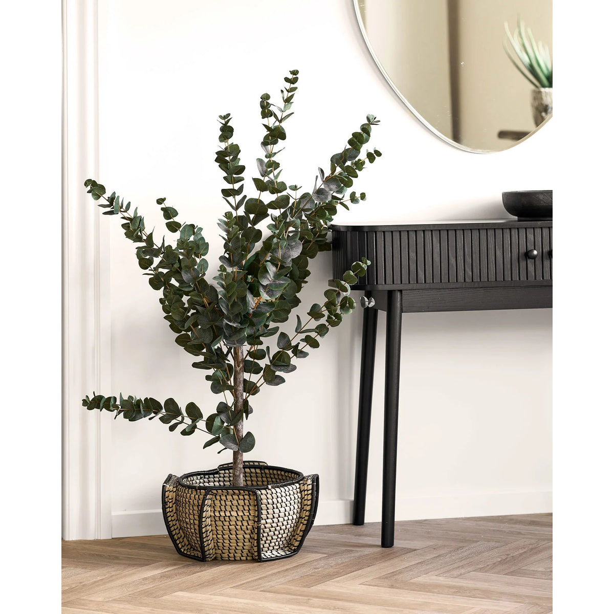 
Table console design « Niclas » - Noir