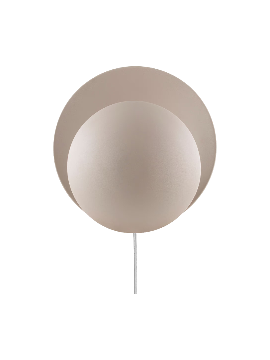 
Design Wandlampe „Orbit“ Ø 30 cm - Beige