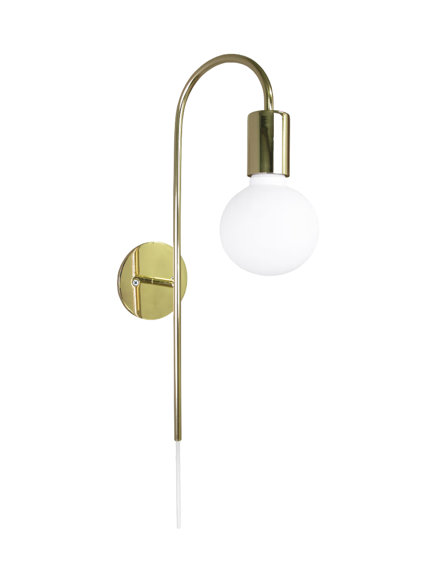 
Design Wandlampe „Grace“ - Gold