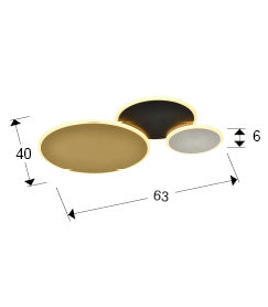 
LED Designer Ceiling Light “Umbra”