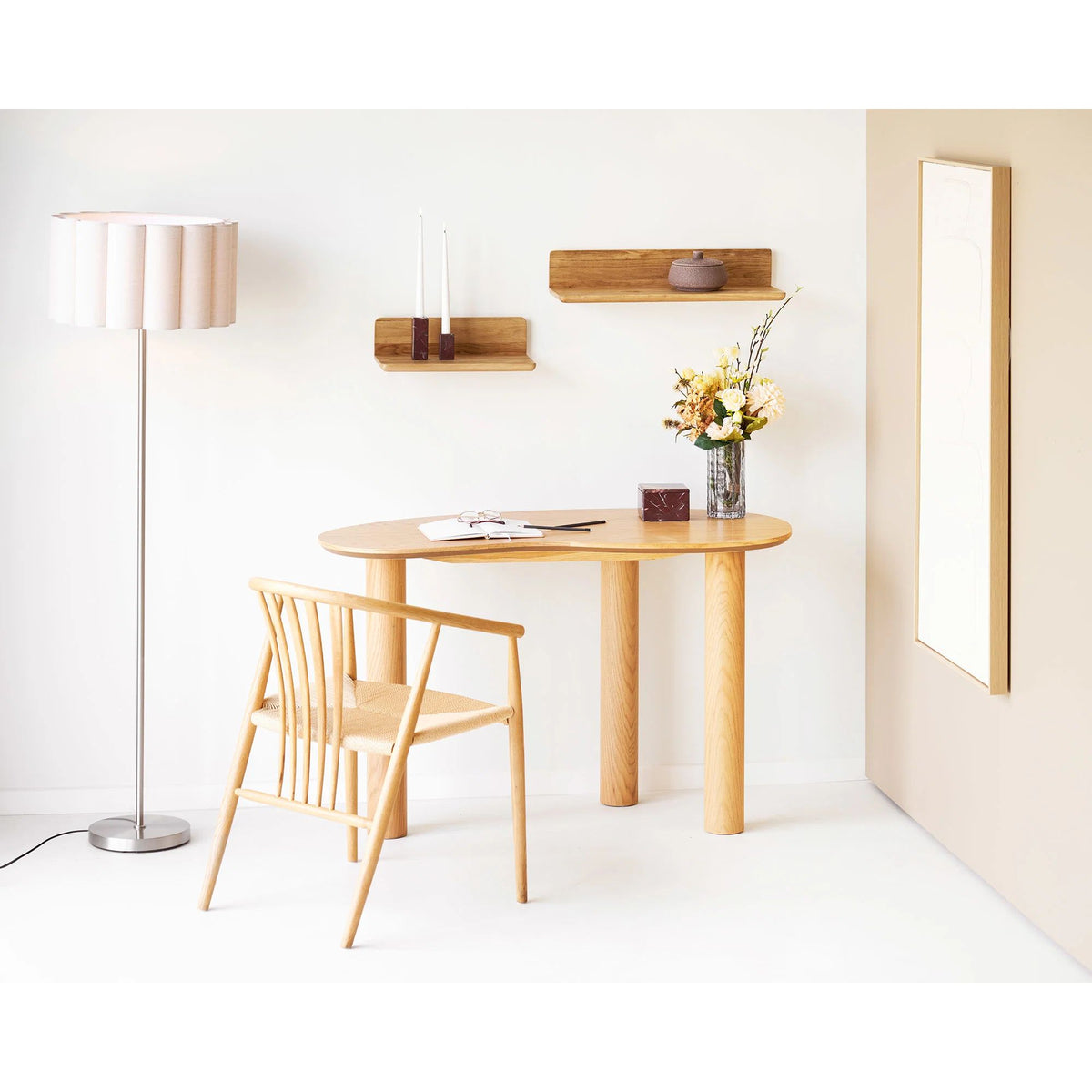 
Scrivania di design «Livigno» - Rovere Naturale