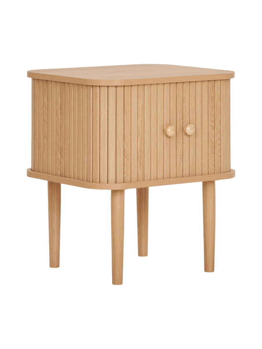 
Tavolino laterale e comodino di design «Niclas» - Naturale