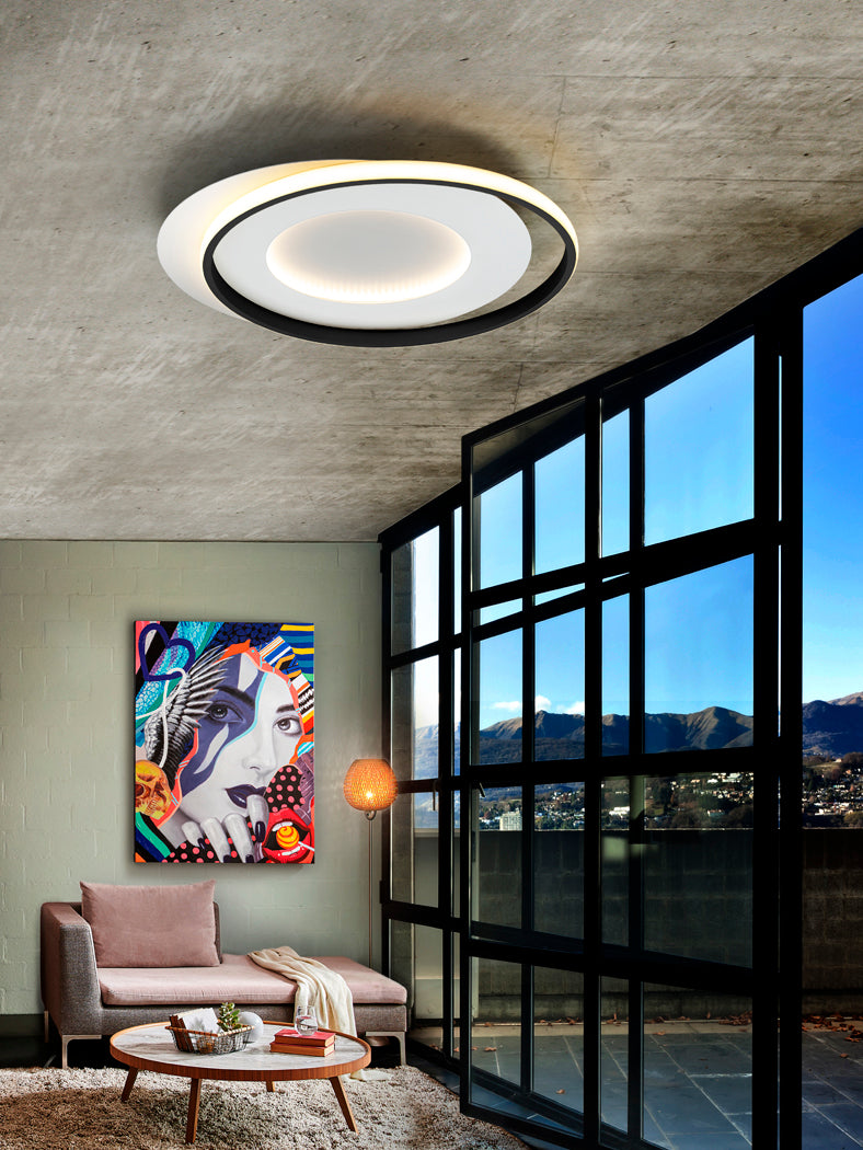 
LED Design Deckenlampe „Limbos“ - Schwarz