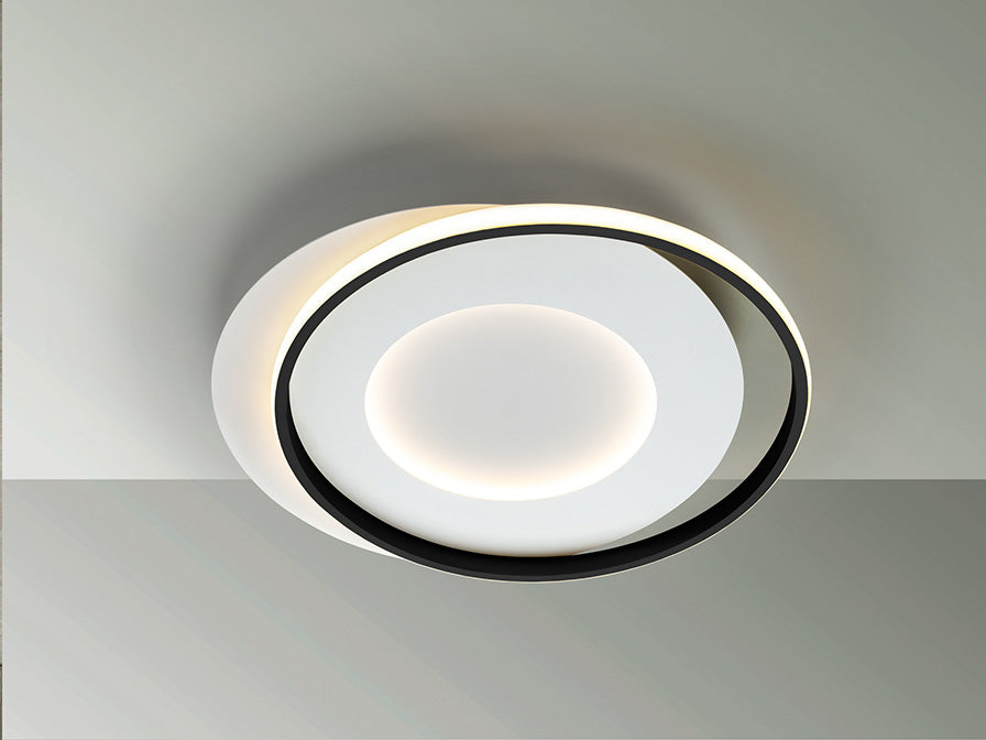 
Lampada da soffitto di design LED „Limbos“ - Nero