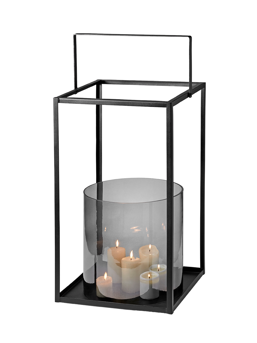 
Design In- und Outdoor Windlicht „Villa“ - Ø 32 x 53 cm