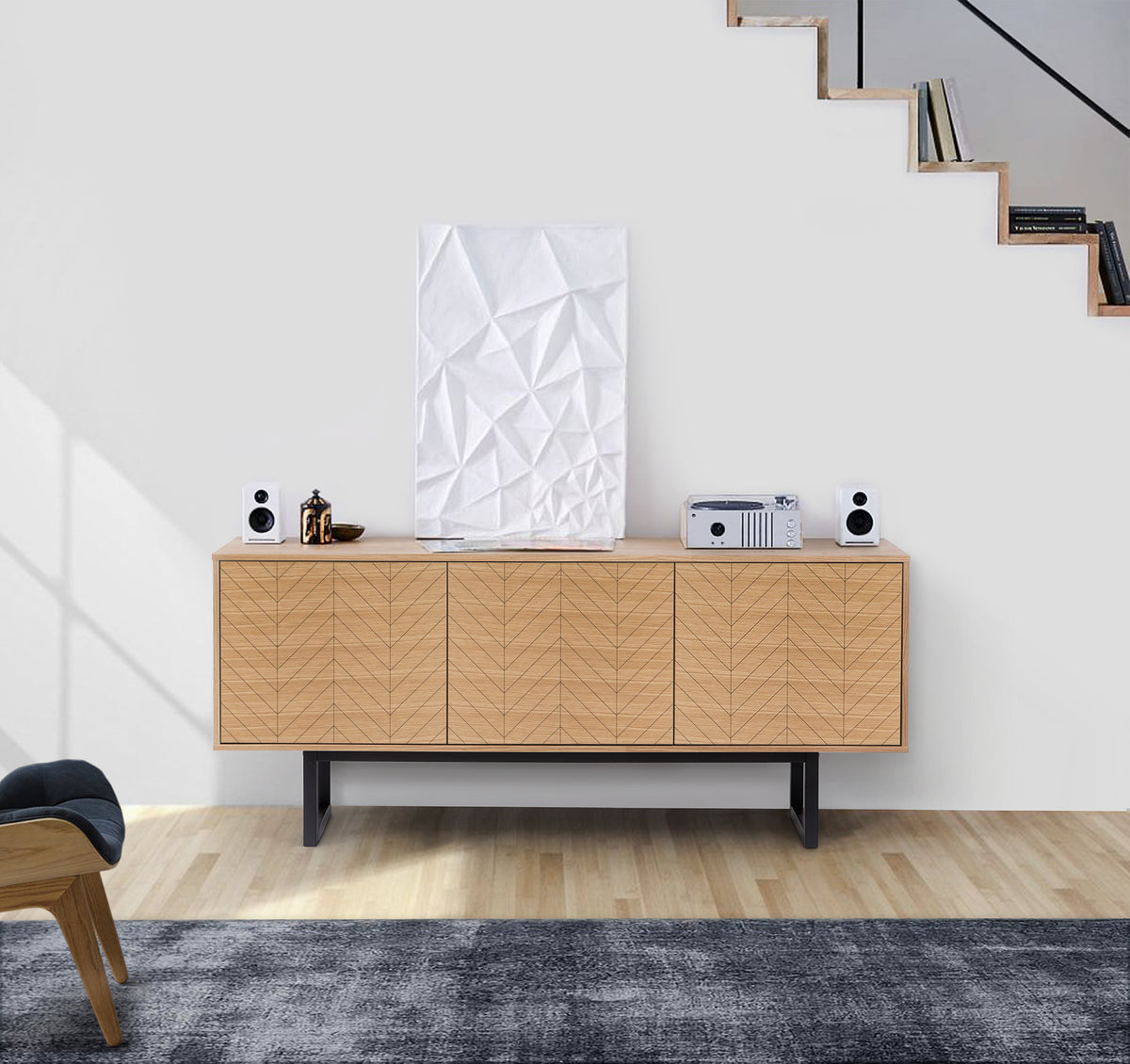 
Credenza di design „Camden Herringbone“