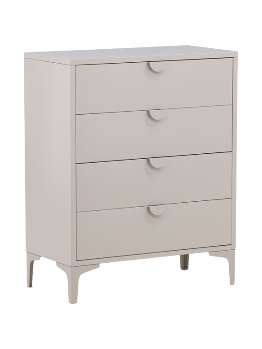 
"Piring" metal design chest of drawers - Beige