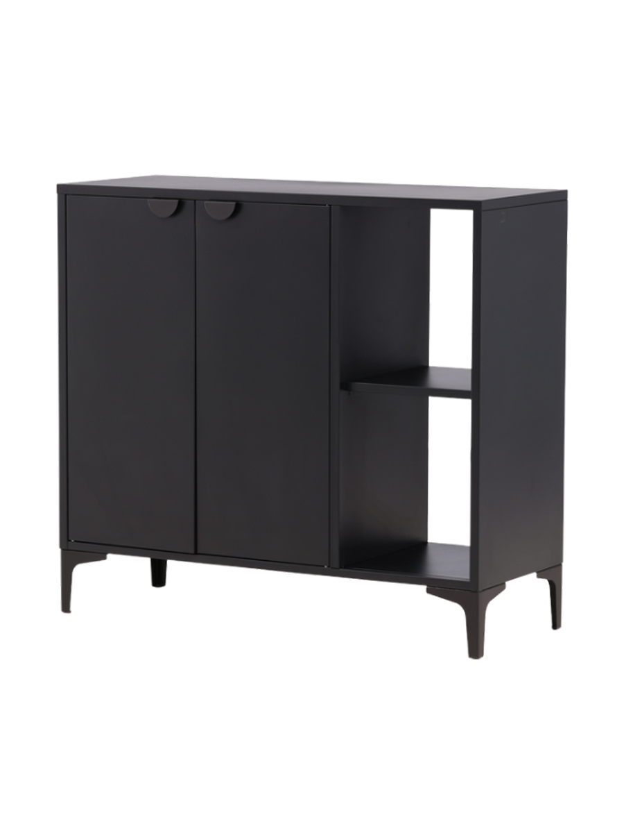 
Design Storage Chest of Drawers "Piring" - Black