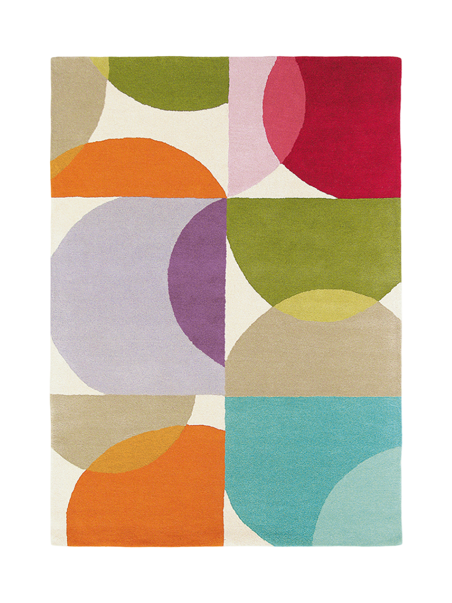 
Tapis design « Kaleido » – tufté à la main, 100 % pure laine vierge - 120 x 180 cm