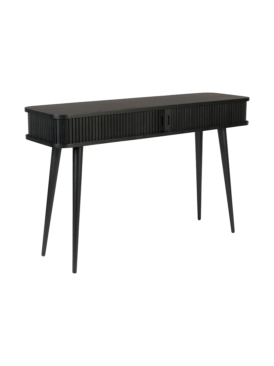
"Barbier" designer console table - Black