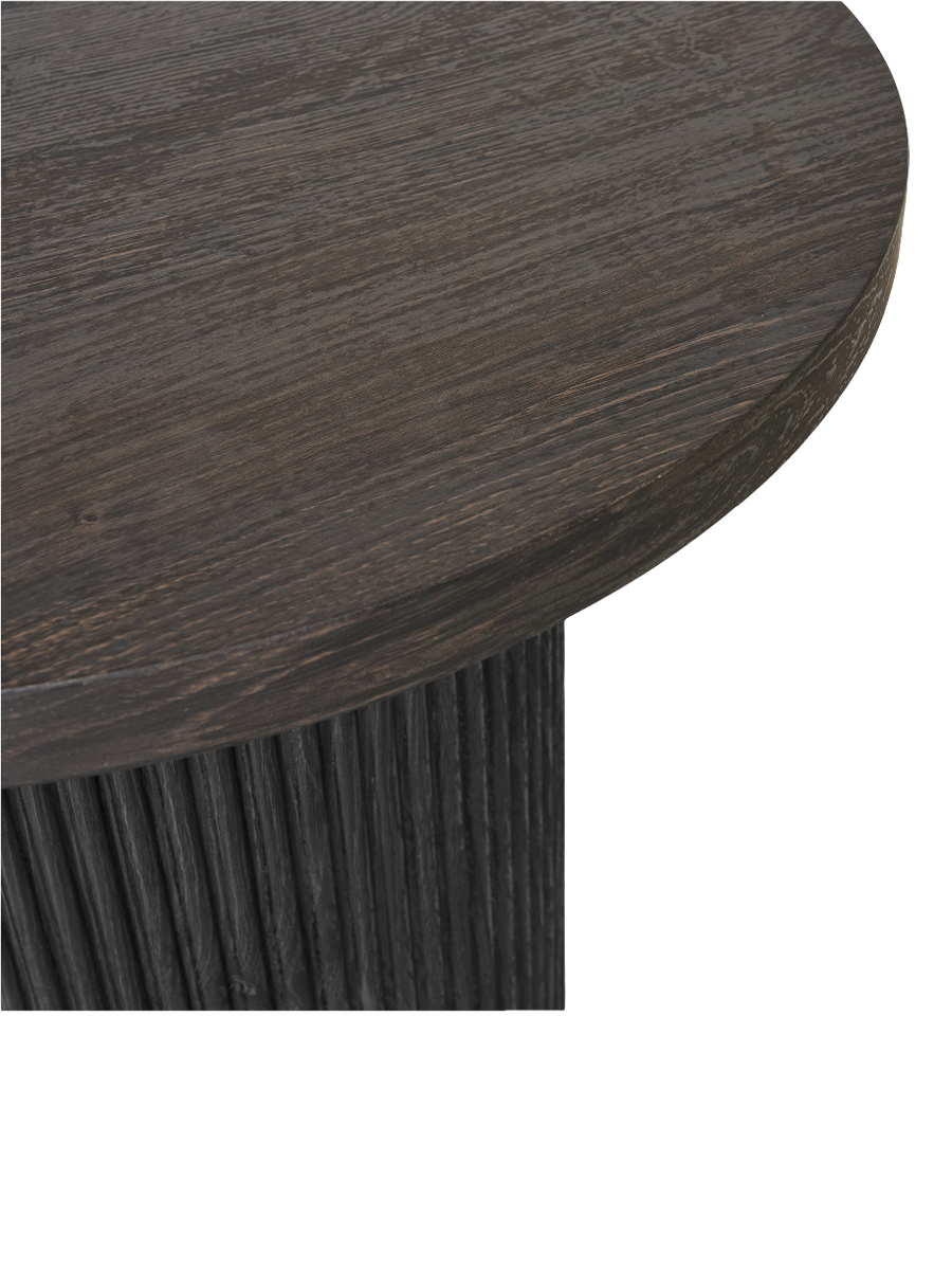 
Tavolo da pranzo di design ovale «Metey» 210 x 100 cm - Nero
