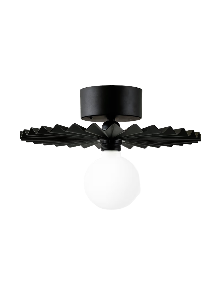 
Wand- und Deckenlampe „Omega“ Ø 35 cm - Schwarz