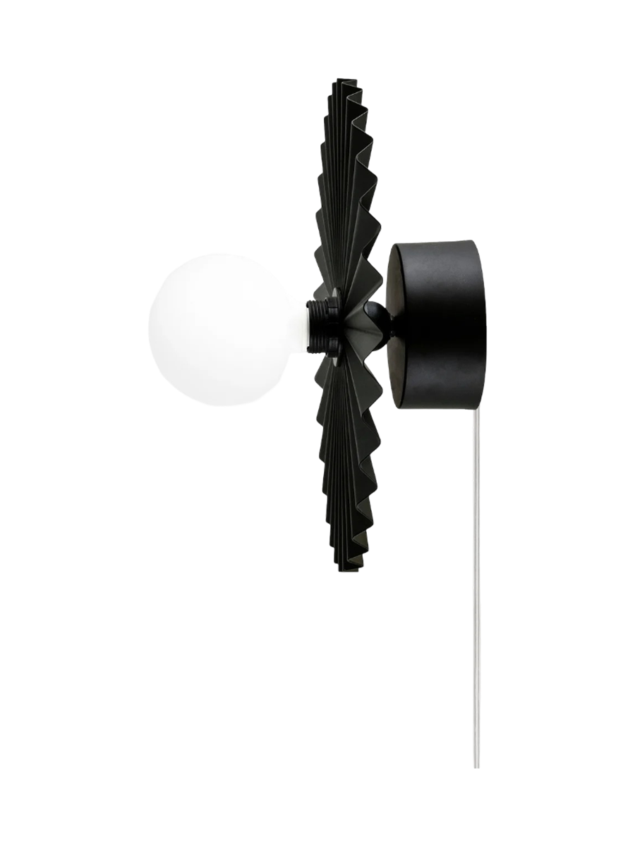 
Wand- und Deckenlampe „Omega“ Ø 35 cm - Schwarz