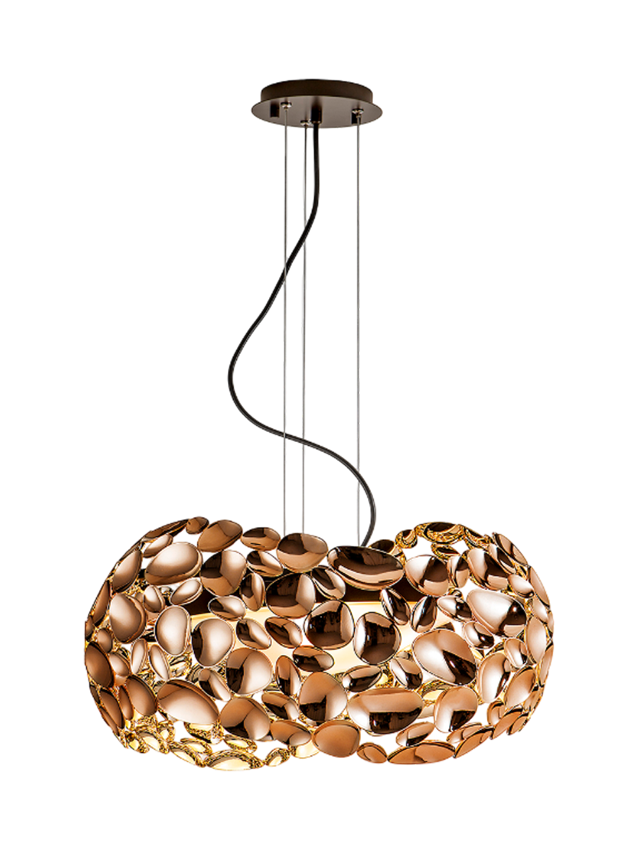 
Dimmable LED designer pendant light “Narisa” - Rose Gold