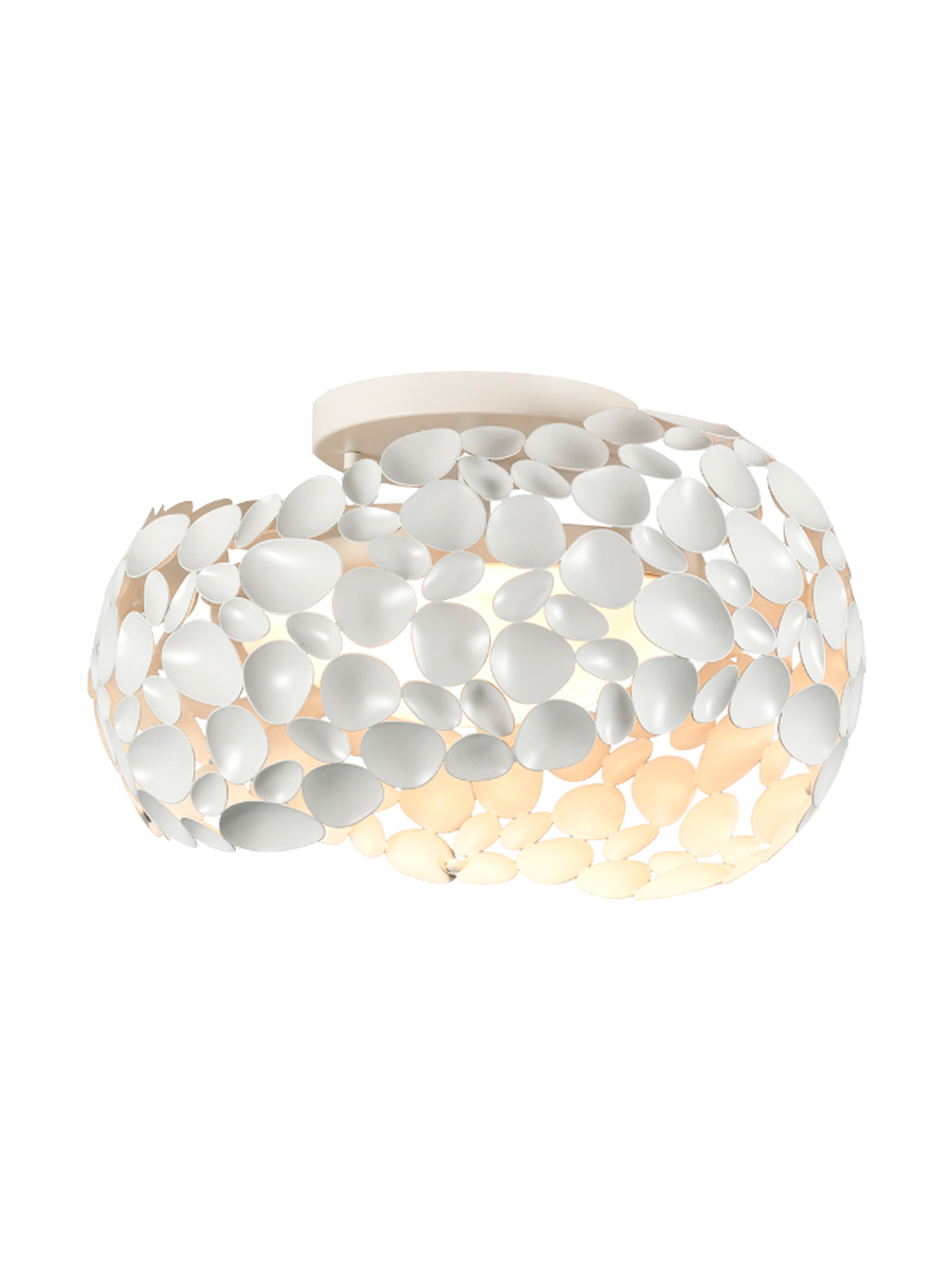 
Dimmbare LED Design Deckenlampe „Narisa“ - Roségold